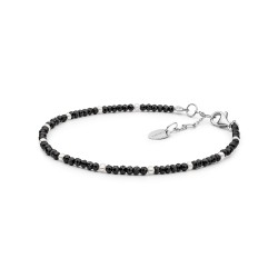 Bratara cu perle naturale si spinel cu argint DiAmanti 232-40B-G (Argint 925‰ 0,6 g.)